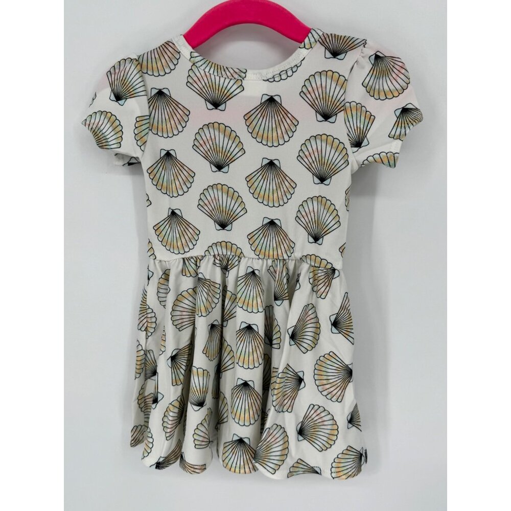 Dotdotsmile Girls Dress Size 6/12 Months White with Seashells New With Tags - Picture 5 of 5